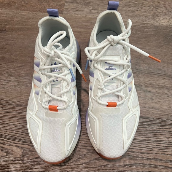 Adidas Wmns ZX 2K Boost 'Gradient Purple' sneakers Size 6 1/2 - Picture 4 of 10
